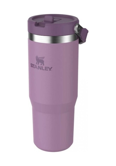 Stanley The Iceflow Flip Straw Pipetli Termos Bardak 0.89 Lt Lila