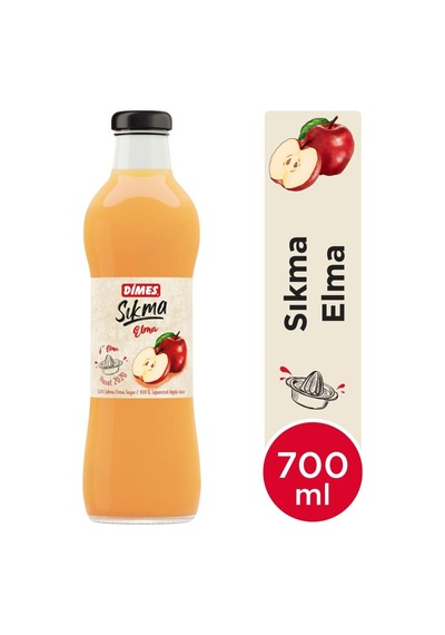 Dimes Sıkma %100 Elma Suyu 700 Ml X 6 Adet