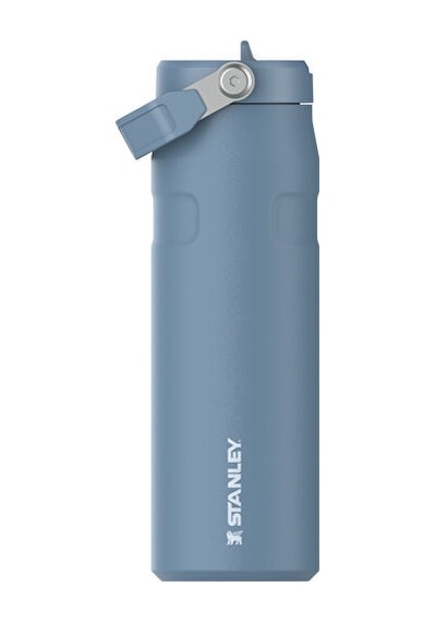 Stanley The İceflow Bottle Flip Straw 2.0 0.7l Pipetli Termos 10-11283-397 Mavi Mavi