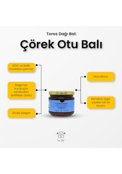 Toros Dağı Çörek Otu Balı 400 G