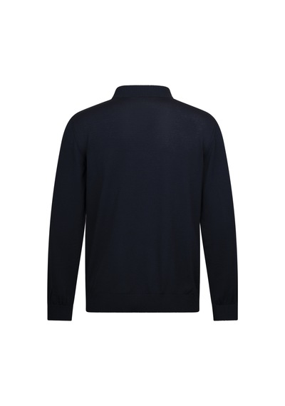 Hatemoğlu Lacivert Regular Fit Fermuarlı Yarım Balıkçı Yaka Kazak 29902 Lacivert