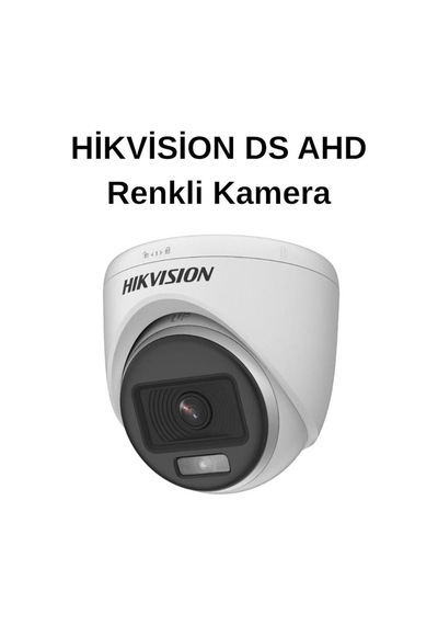 Hikvision Ds-2ce70df0t-pf Colorvu Ahd Turret Kamera Diğer