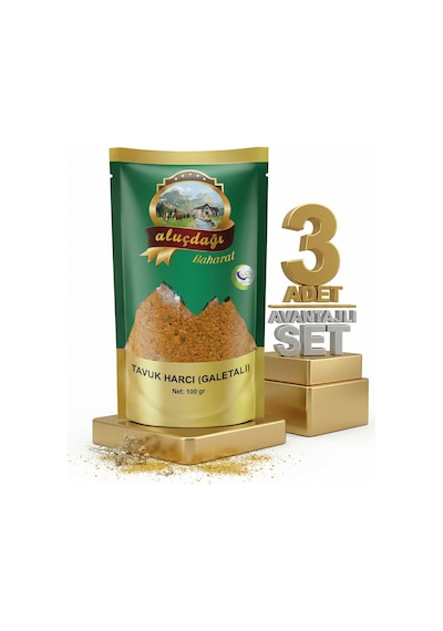 Aluçdağı Tavuk Harcı 3x100 Gr