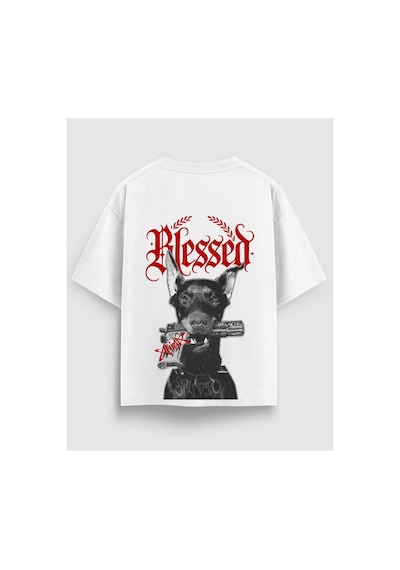 Yolo Street Blessed Doberman Oversize Tişört Sırt Baskılı Streetwear Siyah %100 Pamuk Unisex Beyaz12 Yolo Street Blessed Doberman Oversize Tişört Sırt Baskılı Streetwear Siyah %100 Pamuk Unisex Beyaz12