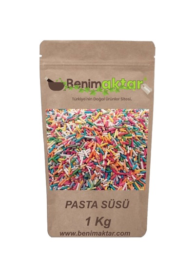 BenimAktar Renkli Pasta Süsü 1 KG