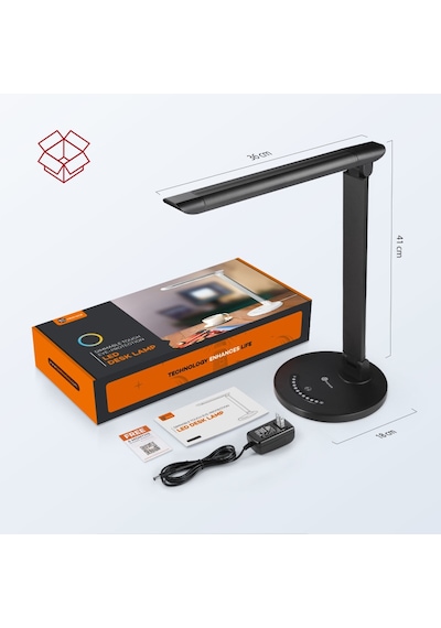 TaoTronics TT-DL13 Doğal Akıllı 12W LED Masa Lambası Siyah