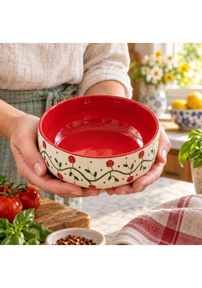 Seramik Salata Kasesi, Yulaf Granola Ve Kahvaltı Kasesi, Sağlıklı Beslenme Ve Diyet Kabı, Smoothie Bowl, Açai Bowl, Çorba Servis Kabı, Orta Boy Kase, Mikrodalga Uyumlu, Rose Vıne Çok Renkli Seramik Salata Kasesi, Yulaf Granola Ve Kahvaltı Kasesi, Sağlıklı Beslenme Ve Diyet Kabı, Smoothie Bowl, Açai Bowl, Çorba Servis Kabı, Orta Boy Kase, Mikrodalga Uyumlu, Rose Vıne Çok Renkli