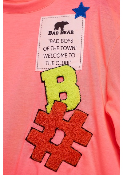 Bad Bear Kız Çocuk Tişört 25.06.07.010-c161 Pembe