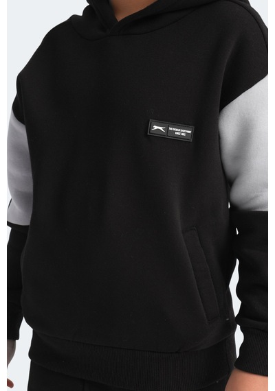 Slazenger Layne 2 Li Set Sweatshırt Siyah/gri - Gri/siyah