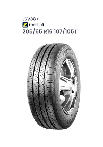Landsail 205/65 R16C 107/105T LSV88+ Yaz Lastiği 2026