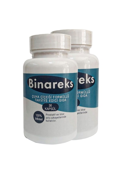Binarex Çuha Çiçeği Formüllü Rıverx:032 2ad.et Birden Pro.stat 30 Lu Caps / Erkeklere Özel 30lu Pro.