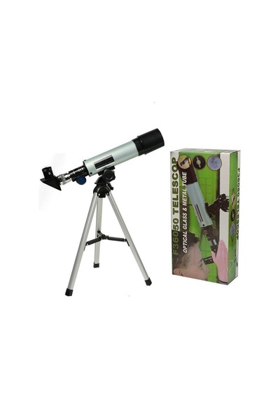 Özel Üretim 50x360 Mini Teleskop Kara Uzay Tripodlu Doğa İzleme Hobi Aleti