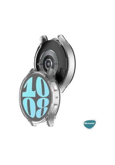 Samsung Galaxy Watch 7 40mm İçin Kılıf Ekranı Tam Kaplayan 360 Full Round Soft Silicone Şeffaf Galaxy Watch 7 40mm İle Uyumlu Kılıf - Şeffaf Çok Renkli Samsung Galaxy Watch 7 40mm İçin Kılıf Ekranı Tam Kaplayan 360 Full Round Soft Silicone Şeffaf Galaxy Watch 7 40mm İle Uyumlu Kılıf - Şeffaf Çok Renkli