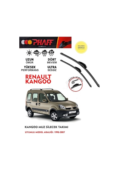 Renault Kangoo Silecek Takımı 1999 Model Araca Özel Aparat