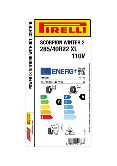 Pirelli 285/40 R22 110v XL Scorpion Winter 2 Kış Lastiği 2025