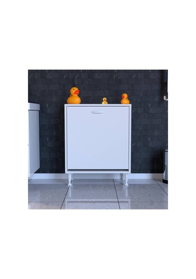 Söke Çamaşır Sepetli Çok Amaçlı Banyo Dolabı 14 Farklı Renk Seçeneği 60 Cm