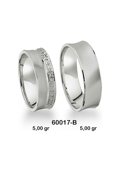 Gümüş Alyans Modeli-60017-B Cvbnm