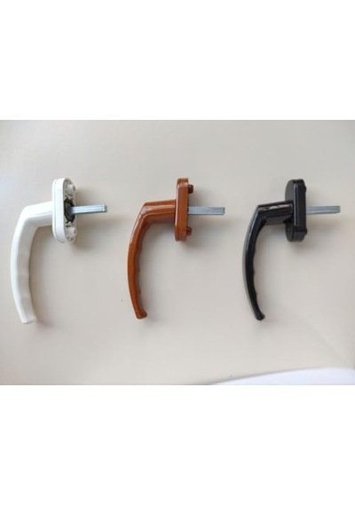 Pvc Pimapen Pencere Kolu Balkon Sürme Kapı Kolu 3, Beyaz