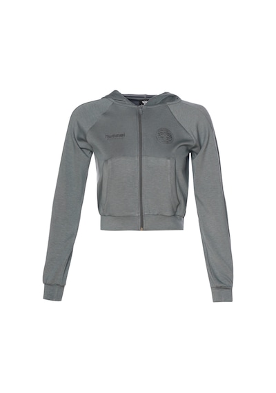 Hummel Alpa Fermuarlı Hoodıe 922140-7319 Gri