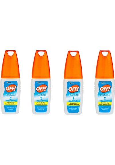 Off Aqua Pump Sinekkovar Losyon 4 x 100 ML