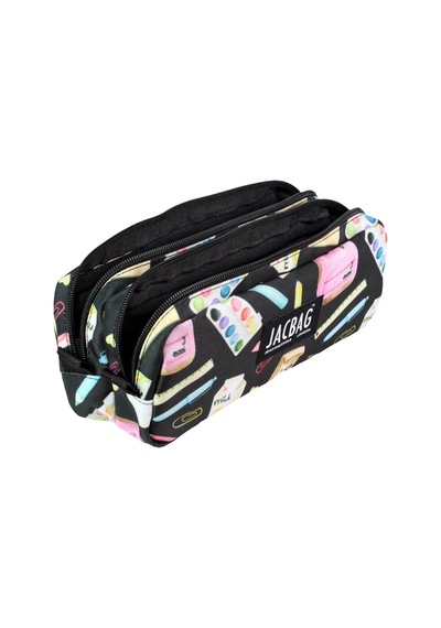 Jacbag Dual Pouch Pencıl Case-çift Bölmeli Kalemkutu - Pastel Pop Pastel Pop
