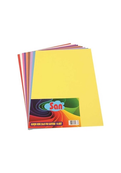 Fon Kartonu 25X35Cm 10'Lu