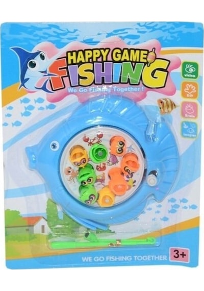 Pilli Balık Tutma Oyunu Fishing Mıknatıslı Sesli Ve Işıklı