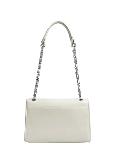 Calvin Klein Ck Re-lock Medıum Chaın Kadın Beyaz Çanta Lv04f3104g-fup Beyaz