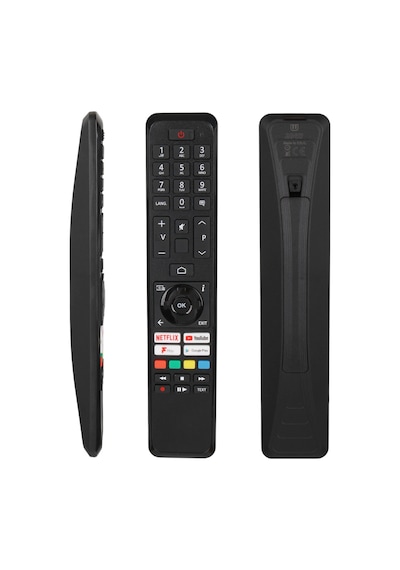 Weko Vestel Uyumlu Vs-v3 Ses Komutsuz Akıllı Fplay - Netflix - Youtube - Google Play Tuşlu Lcd - Led Tv Kumanda