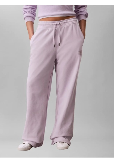 Calvin Klein Embossed Monologo Te, 3oq, Xxs Mor Kadın Eşofman Altı