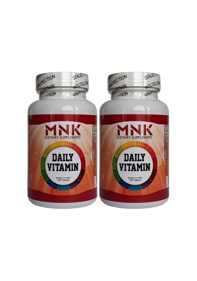 Mnk Daily Vitamin 2X100 Tablet Temmuz