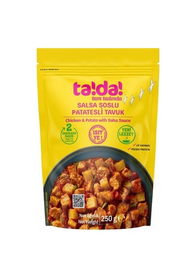 Patatesli Salsa Soslu Tavuk 250 Gr