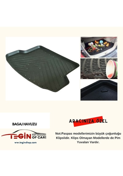 Skoda Superb 2015 Sonrası Bagaj Havuzu