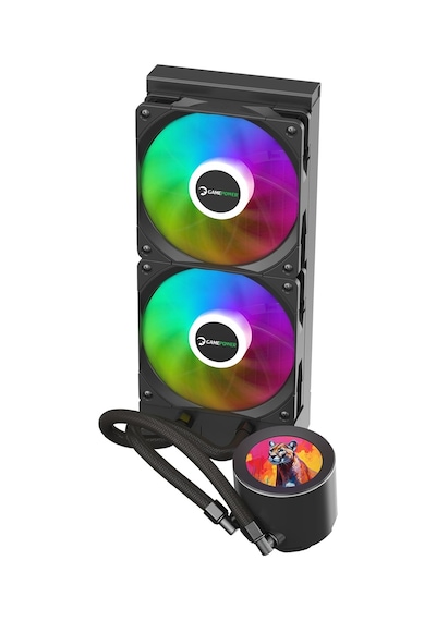 Gamepower Skadi Lcd 240 Argb 240mm Sıvı İşlemci Soğutucu Am5 Azaz3gmp0012