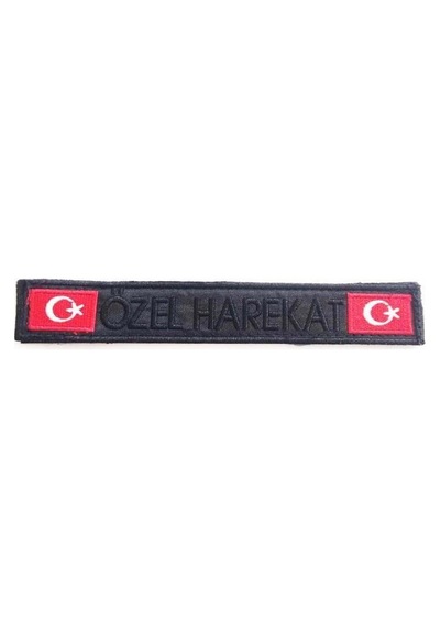 Single Sword Özel Harekat 3x17cm Nakış - Peç Kumaş Sembol Tekstil Aksesuar Giyim Detayı Çok Renkli