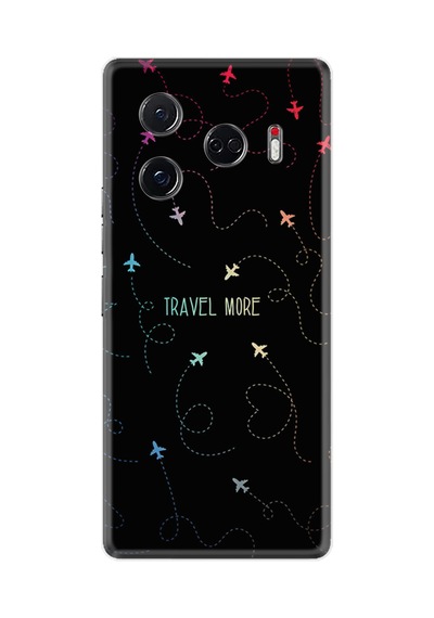 Tecno Spark Go 2023 Kılıf Hayat Serisi Desenli Travel More-product Code 2004