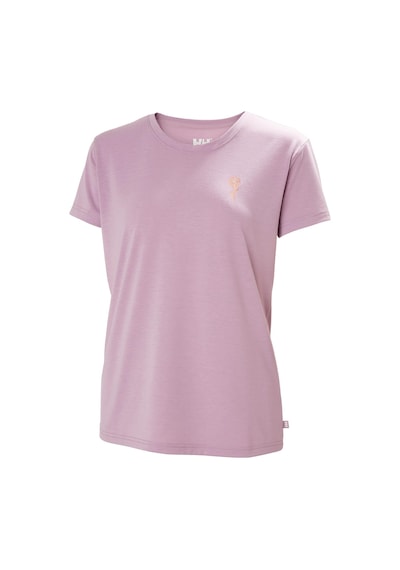 Helly Hansen W Skog Recycled Graphıc T-shırt Mor