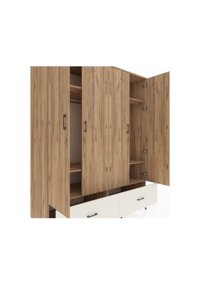 Kronos Gardrop 6 Raflı 2 Çekmeceli 2 Askılı 176x59x221 Çam-çam/aytaşı Çam/aytaşı Kronos Gardrop 6 Raflı 2 Çekmeceli 2 Askılı 176x59x221 Çam-çam/aytaşı Çam/aytaşı