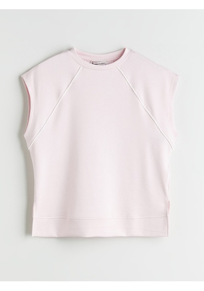 Lcwaıkıkı Classic Pembe Oversize Soft Touch Kadın Tişört