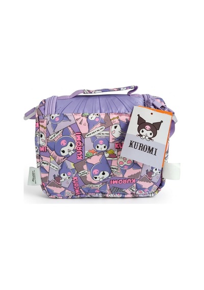 Kuromi Termoslu Beslenme Çantası Çocuk Öğrenci Okul Yemek Çantası Günlük Kullanım 24x22x14 Cm Çok Renkli