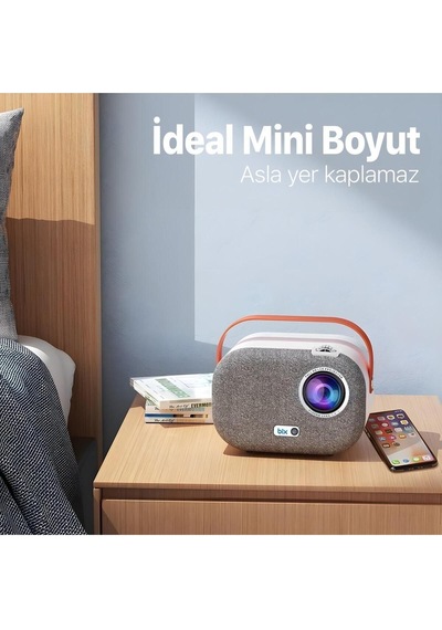 Vega Iı Android Projeksiyon Cihazı Full Hd 1920 1080 4k Desteği 200 Ansı Lümen Wifi Bluetooth Uyumlu