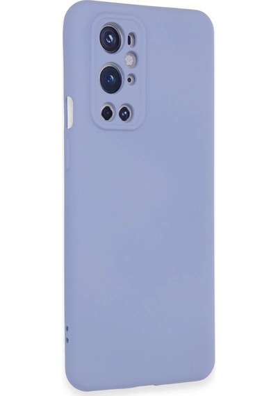Cosmotex Newface One Plus 9 Pro Kılıf Nano İçi Kadife Silikon - Mavi