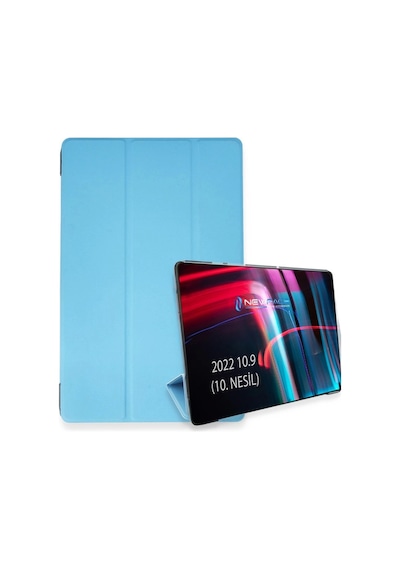 Apple iPad 2022 10.9 10.nesil Kılıf Tablet Smart Kılıf - Açık Mavi İtdark47819