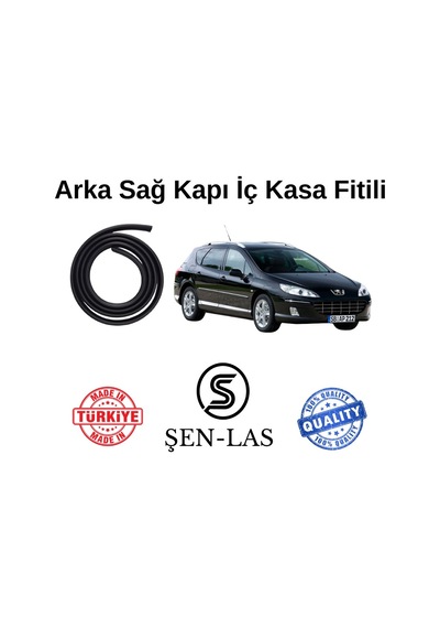 Peugeot 407 Station Wagon Şen-las Sağ Arka Kapı Fitili Şl15903