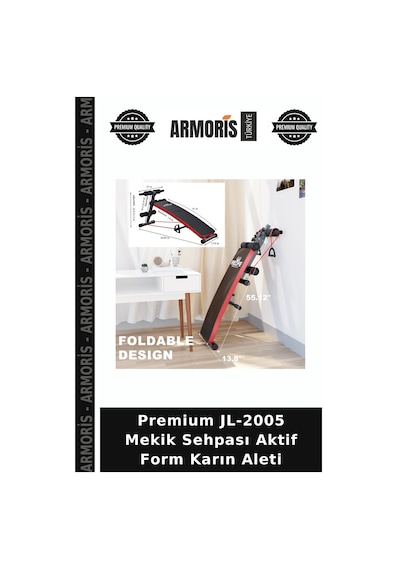 Premium Jl-2005 Mekik Sehpası Aktif Form Karın Aleti
