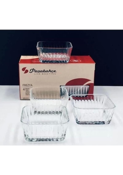 Paşabahçe 530236 Frezya Çerezlik Kase 8 Adet 225cc