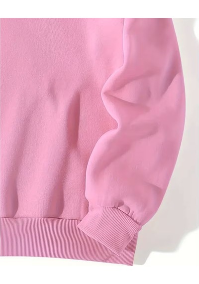 Nevermind Sevgili Kombin Hoodie Çift Sweatshirt Çiftlere Özel Ayıcık Bask Pembe