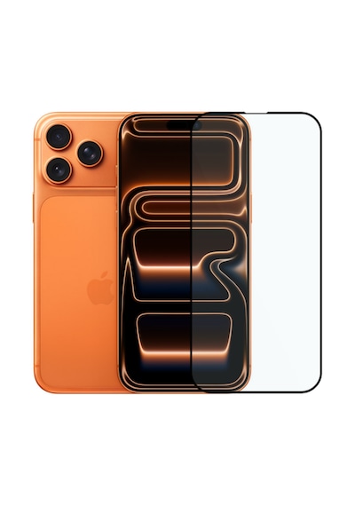 Safeus Tam Kaplayan Parmak İzi Bırakmayan Safir Ekran Koruyucu Cam, Apple Uyumlu iPhone 17 Pro Max İle