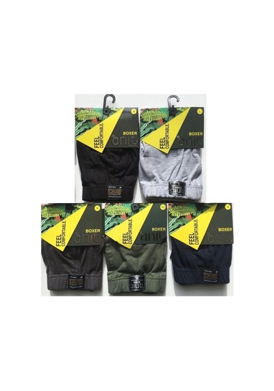 5'Li Paket Rahat Kesim Erkek Boxer Külot 1271 001