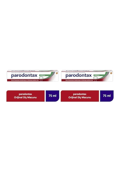 Orijinal Günlük Florürsüz Diş Macunu 75 Ml 2li Paket